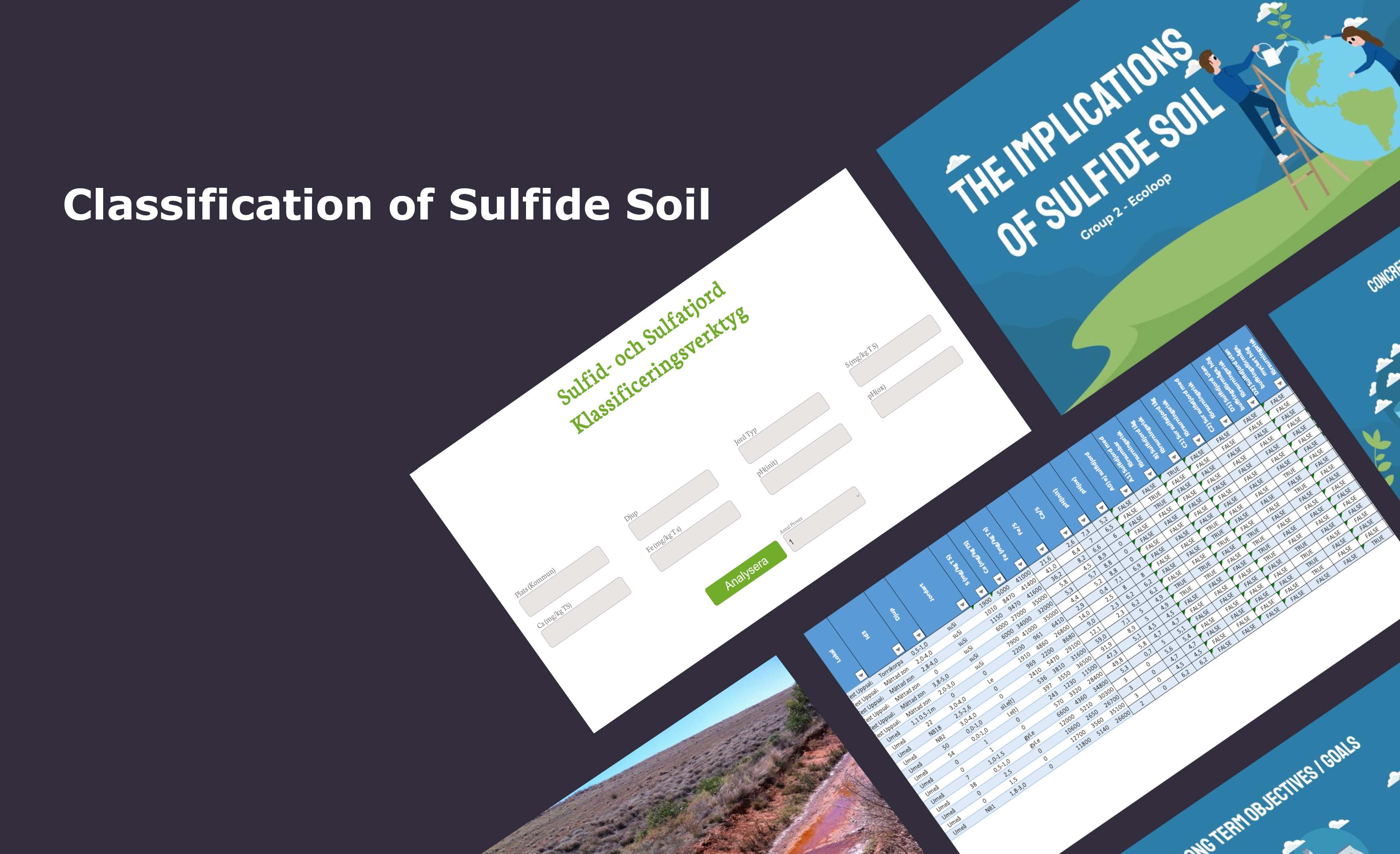 Ecoloop Classification Tool — original portfolio artwork
